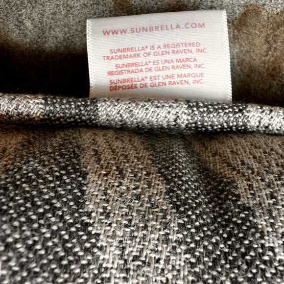 (2) Sunbrella Outdoor Toss Pillow - Picture 3 of 3